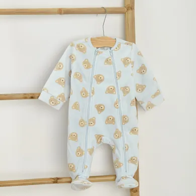 Cool Club, Pijama tip salopeta pentru baieti, albastru