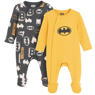 Cool Club, Pijama tip salopeta pentru baieti, mix, imprimeu Batman, set, 2 buc.