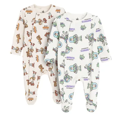 Cool Club, Pijama tip salopeta pentru baieti, mix, Toy Story, set, 2 buc.