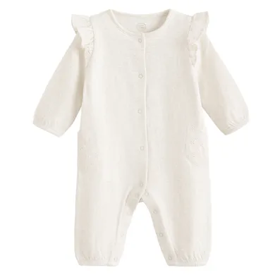 Cool Club, Pijama tip salopeta pentru fete, bej