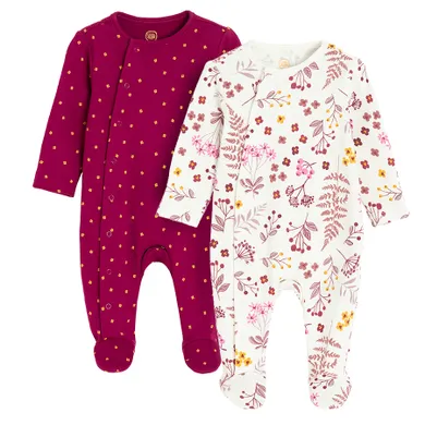 Cool Club, Pijama tip salopeta pentru fete, mix, set, 2 buc.