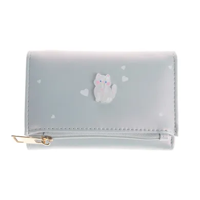 Cool Club, Pisicuta, portofel, violet, model holografic