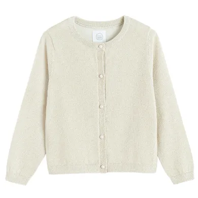 Cool Club, Pulover pentru fete, cu nasturi, auriu