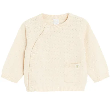 Cool Club, Pulover pentru fete, cu nasturi, bej