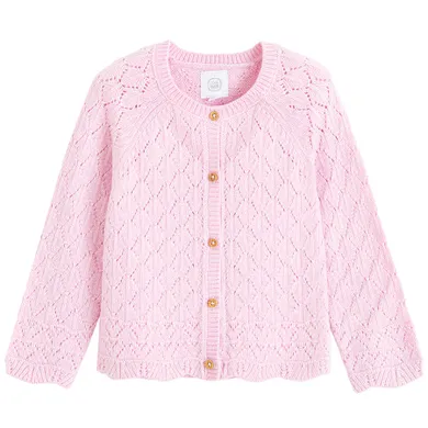 Cool Club, Pulover pentru fete, cu nasturi, roz