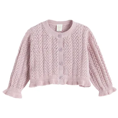 Cool Club, Pulover pentru fete, cu nasturi, violet