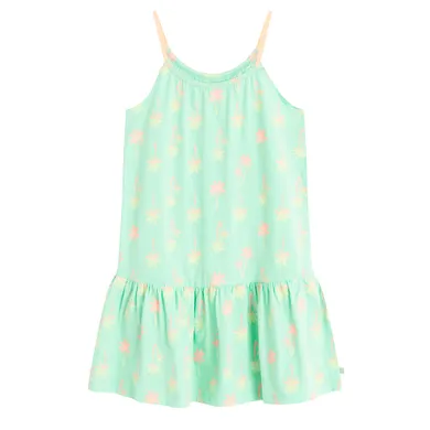 Cool Club, Rochie cu bretele pentru fete, menta verde