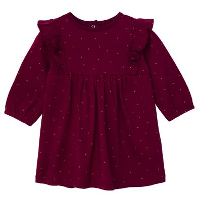Cool Club, Rochie cu maneca lunga pentru fete, claret
