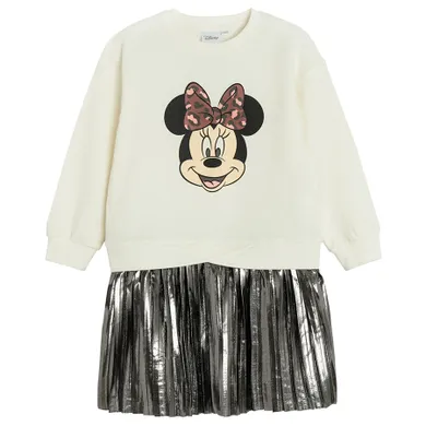 Cool Club, Rochie cu maneca lunga pentru fete, mix, imprimeu Minnie Mouse