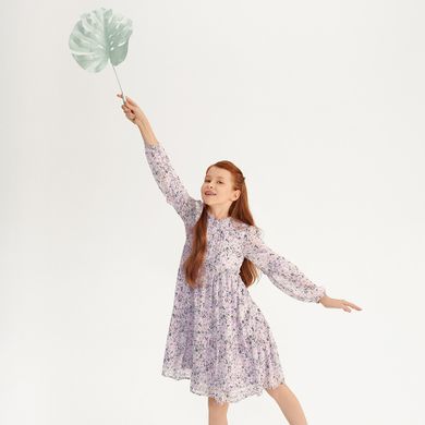 Cool Club, Rochie cu maneca lunga pentru fete, violet