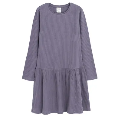 Cool Club, Rochie cu maneca lunga pentru fete, violet