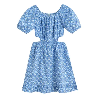 Cool Club, Rochie cu maneca scurta pentru fete, albastru