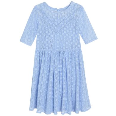 Cool Club, Rochie cu maneca scurta pentru fete, albastru deschis