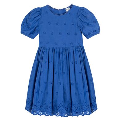 Cool Club, Rochie cu maneca scurta pentru fete, albastru inchis