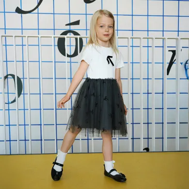 Cool Club, Rochie cu maneca scurta pentru fete, mix