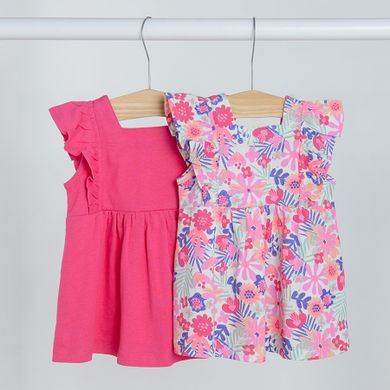 Cool Club, Rochie cu maneca scurta pentru fete, mix, set, 2 buc.