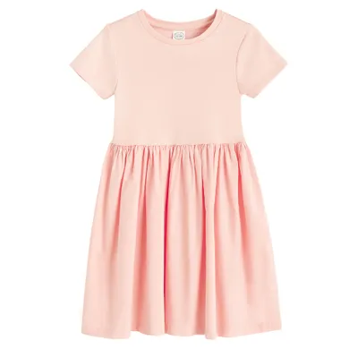 Cool Club, Rochie cu maneca scurta pentru fete, piersica