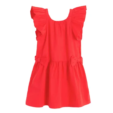 Cool Club, Rochie cu maneca scurta pentru fete, rosu