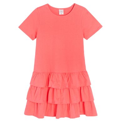 Cool Club, Rochie cu maneca scurta pentru fete, roz