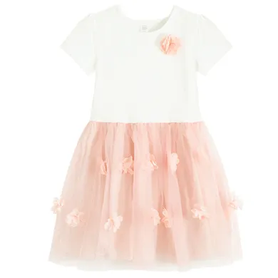 Cool Club, Rochie cu maneca scurta pentru fete, roz