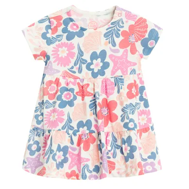 Cool Club, Rochie cu maneca scurta pentru fete, roz