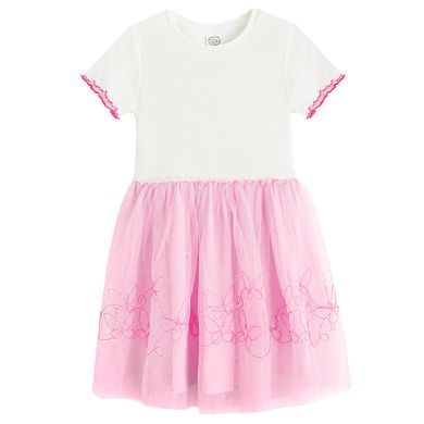 Cool Club, Rochie cu maneca scurta pentru fete, roz