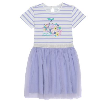 Cool Club, Rochie cu maneca scurta pentru fete, violet