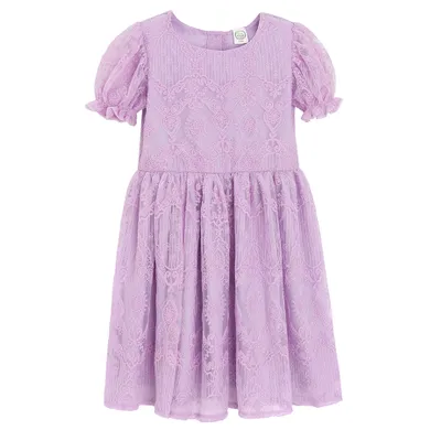 Cool Club, Rochie cu maneca scurta pentru fete, violet