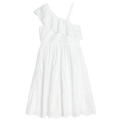 Cool Club, Rochie fara maneci pentru fete, alb