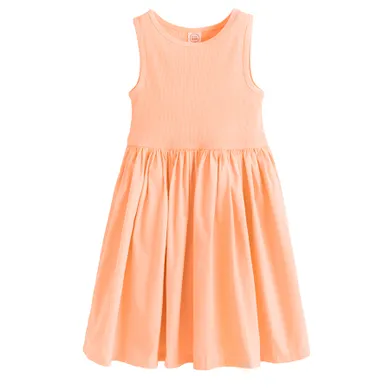 Cool Club, Rochie fara maneci pentru fete, corai fluo