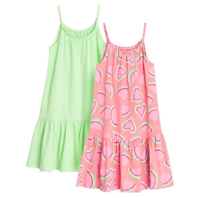 Cool Club, Rochie fara maneci pentru fete, mix, set, 2 buc.