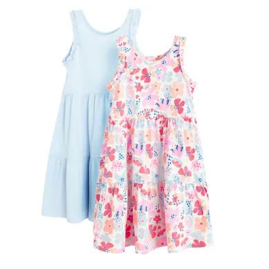 Cool Club, Rochie fara maneci pentru fete, mix, set, 2 buc.