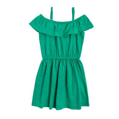Cool Club, Rochie verde in stil spaniol cu bretele