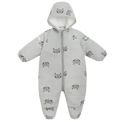 Cool Club, Salopeta cu gluga pentru baieti, calduroasa, gri