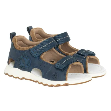 Cool Club, Sandale pentru baieti, bleumarin, brant din piele