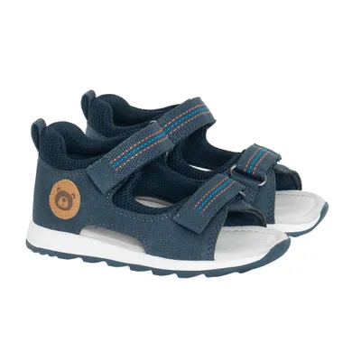 Cool Club, Sandale pentru baieti, bleumarin, brant din piele