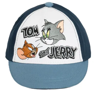 Cool Club, Sapca pentru baieti, albastru, imprimeu Tom & Jerry