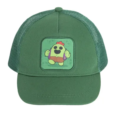 Cool Club, Sapca pentru baieti, verde, imprimeu Brawl Starss