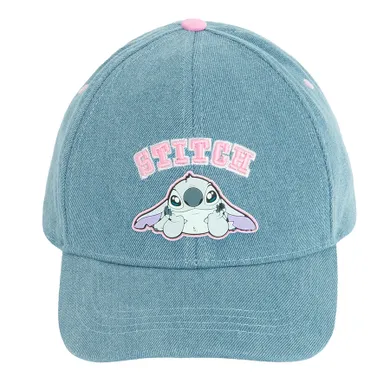 Cool Club, Sapca pentru fete, albastru, imprimeu Lilo si Stitch