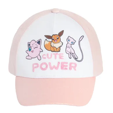 Cool Club, Sapca pentru fete, roz, imprimeu Pokemon
