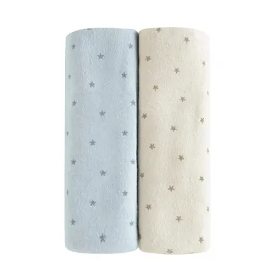 Cool Club, Scutece din flanela pentru baieti, 70-80 cm, mix, set, 2 buc.