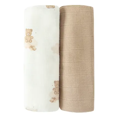 Cool Club, Scutece din tetra pentru bebelusi, 70-80 cm, mix, set, 2 buc.