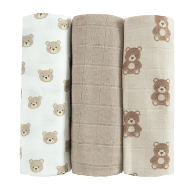 Cool Club, Scutece din tetra pentru bebelusi, 70-80 cm, mix, set, 3 buc.