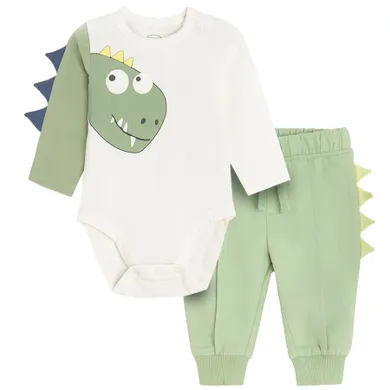 Cool Club, Set pentru baieti, Body cu maneca lunga, Pantaloni trening, mix