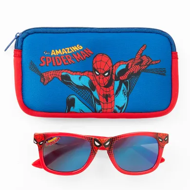 Cool Club, Set pentru baieti, Ochelari de soare, Cutie de ochelari, mix, imprimeu Spider-Man