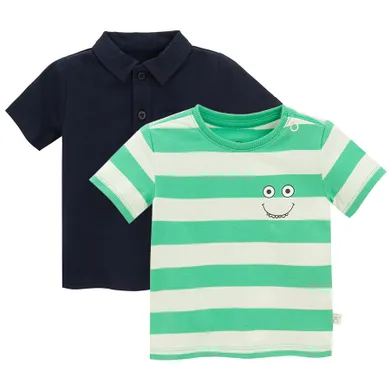 Cool Club, Set pentru baieti, Tricou, Camasa cu maneca scurta, mix