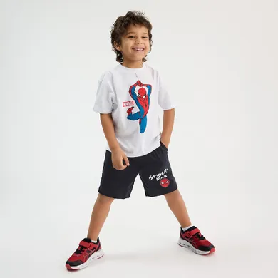Cool Club, Set pentru baieti, Tricou, Pantaloni scurti, mix, imprimeu Spider-Man