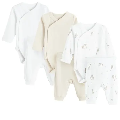 Cool Club, Set pentru bebelusi, Body cu maneca lunga, Pantaloni, mix