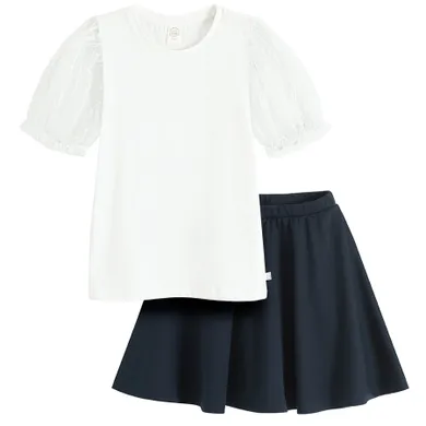 Cool Club, Set pentru fete, Bluza cu maneca scurta, Fusta, mix