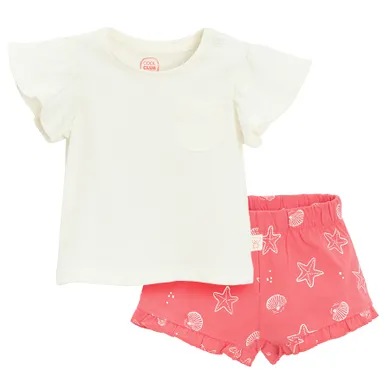 Cool Club, Set pentru fete, Bluza cu maneca scurta, Pantaloni scurti, mix